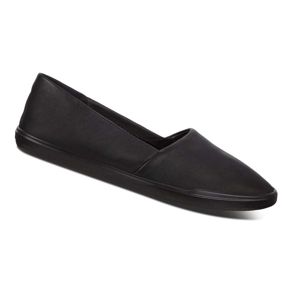 Women\'s Ecco Simpil Loafers Black | USA 157SGL